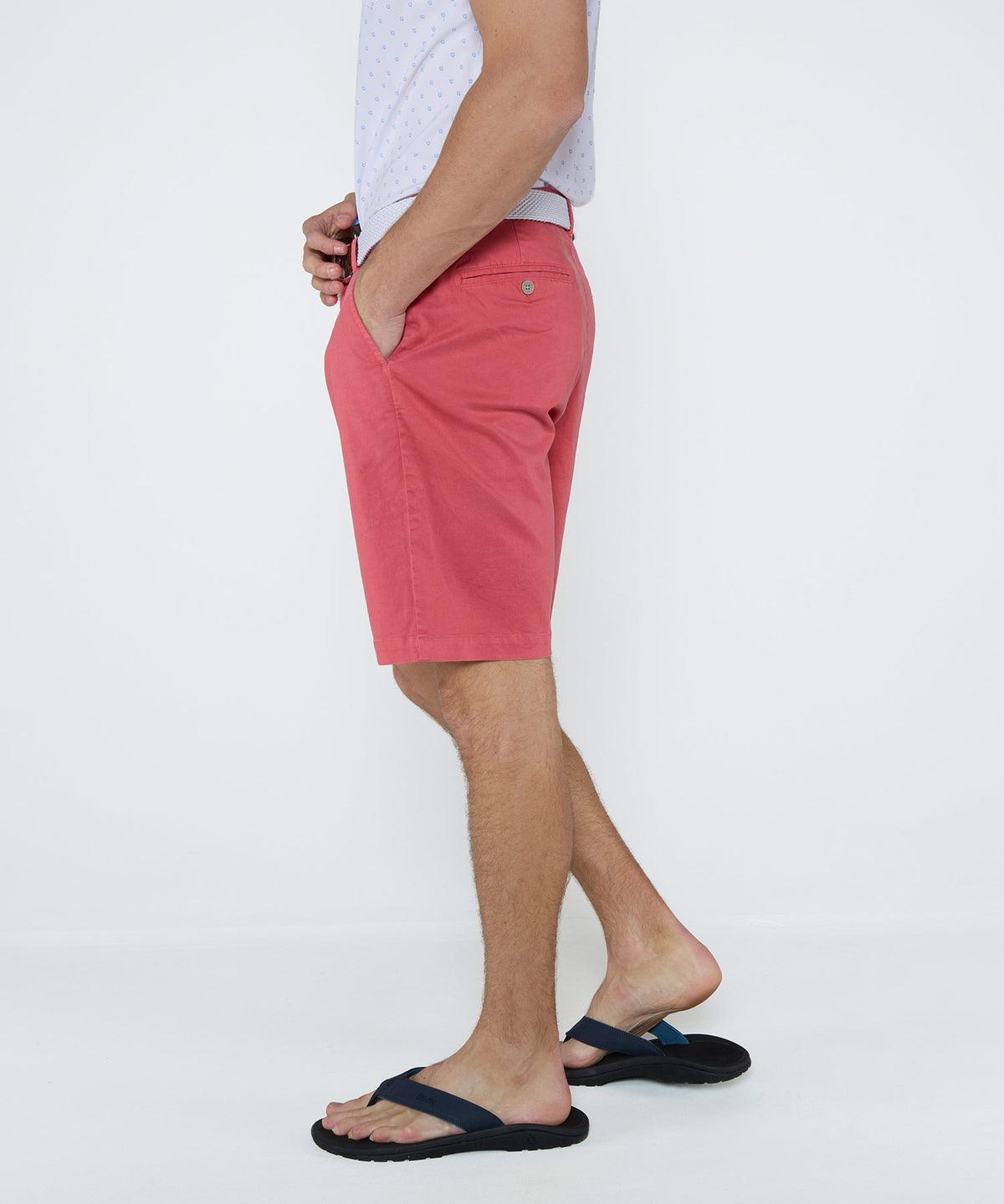 Westport Black Ocean Wash Stretch Twill Short, Men's Big & Tall