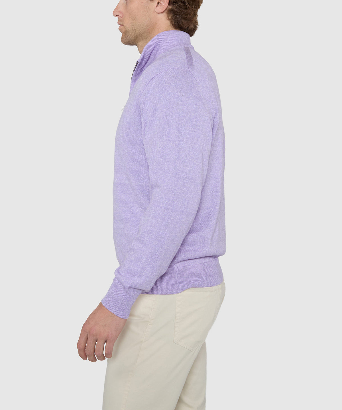 Westport Black Kingston Quarter-Zip Pullover, Men's Big & Tall