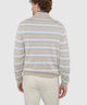 Westport Black Kingston Stripe Quarter-Zip Pullover