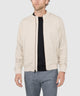 Westport Black Gatsby Linen Blend Bomber Jacket