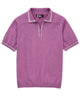 Westport Black Short Sleeve 'The Retro II' Zip Polo