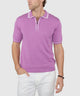 Westport Black Short Sleeve 'The Retro II' Zip Polo