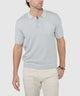 Westport Black Short Sleeve Amici Ribbed Knit Polo