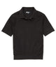 Westport Black Short Sleeve Portofino Johnny Collar Polo