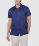 Westport Black Southport Short Sleeve Linen Shirt