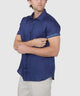Westport Black Southport Short Sleeve Linen Shirt