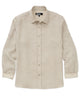 Westport Black Southport Long Sleeve Linen Shirt