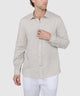 Westport Black Southport Long Sleeve Linen Shirt