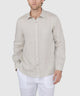 Westport Black Southport Long Sleeve Linen Shirt