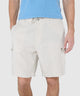 Westport Black Southport Linen Drawstring Cargo Shorts