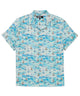Westport Black Boat Print Camp Shirt