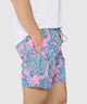 Westport Black Hampton Pineapple Print Swim Shorts