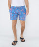 Westport Black Hampton Marlin Print Swim Shorts