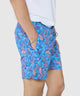 Westport Black Hampton Marlin Print Swim Shorts