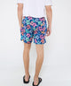 Westport Black Hampton Hibiscus Print Swim Shorts