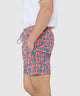 Westport Black Hampton Cocktail Print Swim Shorts