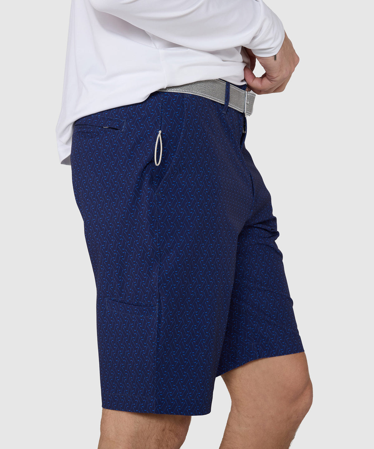 Westport Lifestyle Country Club II Clubs Print Hybrid Shorts, Men's Big & Tall