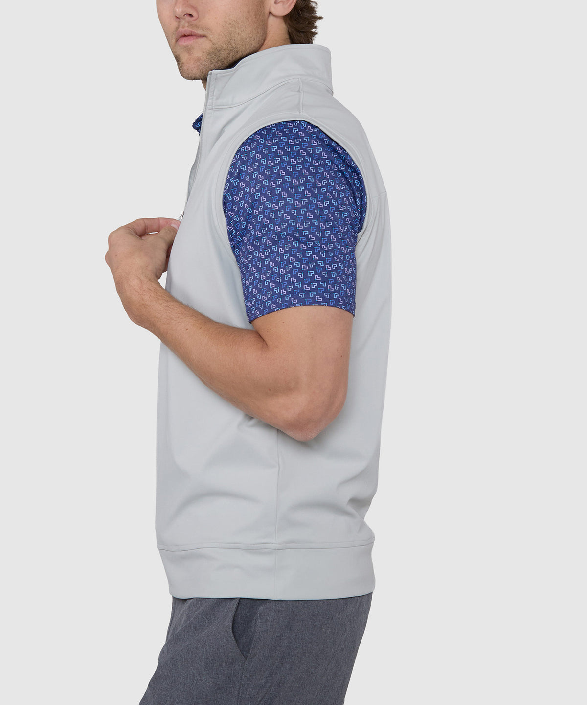 Westport Lifestyle Links Quarter-Zip Vest, Men's Big & Tall