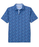 Westport Lifestyle Short Sleeve Cocktail Print Performance Polo