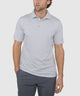 Westport Lifestyle Short Sleeve Diamond Print Performance Polo