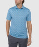 Westport Lifestyle Short Sleeve Golf Print Performance Polo