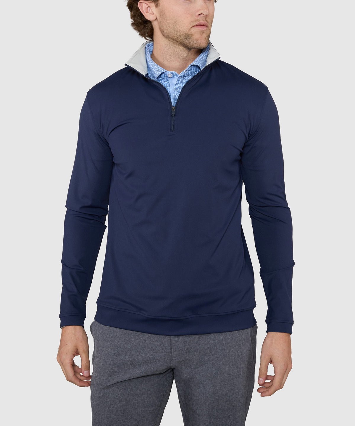 Westport Lifestyle Links Quarter-Zip Pullover, Men's Big & Tall