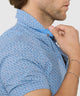 Westport Lifestyle Martini Print Performance Stretch Sport Shirt