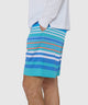 Westport Lifestyle Saybrook Half Elastic Anchor Stripe Board Shorts