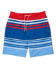 Westport Lifestyle Saybrook Half Elastic Captain Stripe Board Shorts