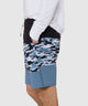 Westport Lifestyle Saybrook Half Elastic Colorblock Board Shorts
