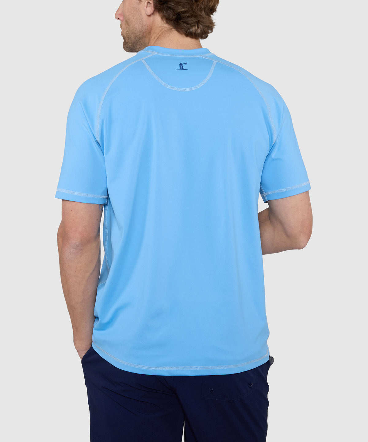 Westport Lifestyle Seaside Short Sleeve Rash Guard, Men's Big & Tall