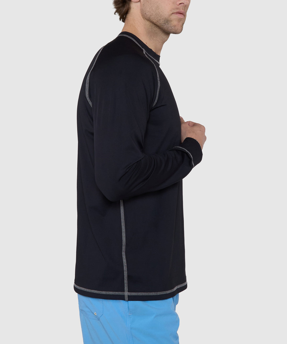 Westport Lifestyle Seaside Long Sleeve Rash Guard, Men's Big & Tall