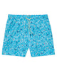 Westport Lifestyle Jellyfish Print Stretch Swim Trunks
