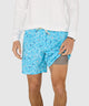 Westport Lifestyle Jellyfish Print Stretch Swim Trunks