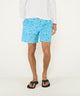 Westport Lifestyle Jellyfish Print Stretch Swim Trunks