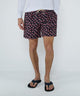 Westport Lifestyle Flamingo Print Stretch Swim Trunks