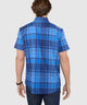 Westport No-Tuck Short Sleeve Button-Down Collar Stretch Performance Big Plaid Sport Shirt