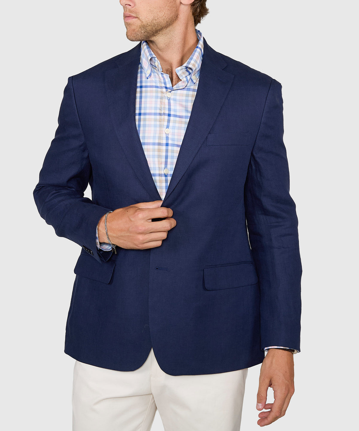Tommy Hilfiger Solid Linen Sport Coat, Men's Big & Tall