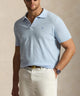 Polo Ralph Lauren Short Sleeve Cotton Linen Polo Sweater