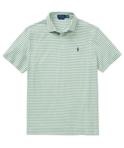 Polo Ralph Lauren Short Sleeve Soft Touch Cotton Stripe Polo, Men's Big & Tall