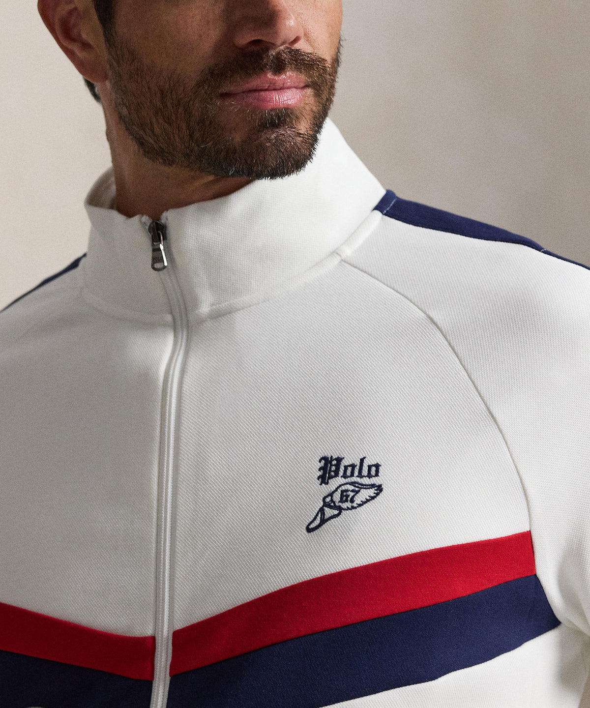 Polo Ralph Lauren Double Knit Track Jacket, Men's Big & Tall
