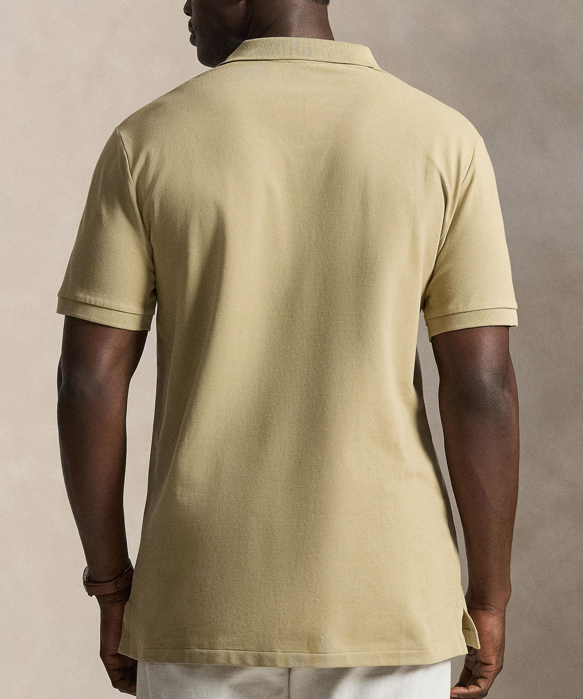 Polo Ralph Lauren Short Sleeve Stretch Mesh Johnny Collar Shirt, Men's Big & Tall