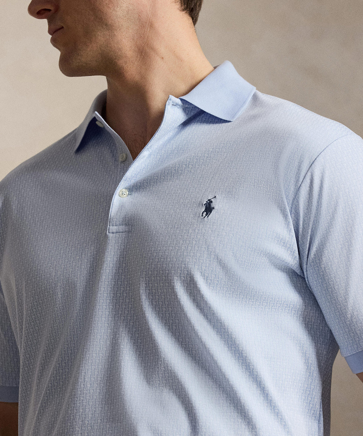 Polo Ralph Lauren Short Sleeve Soft Touch Cotton Animated Polo, Men's Big & Tall