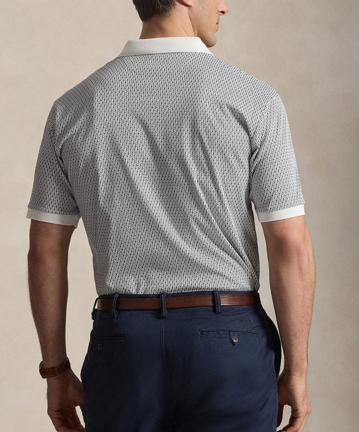 Polo Ralph Lauren Short Sleeve Soft Touch Cotton Animated Polo, Men's Big & Tall