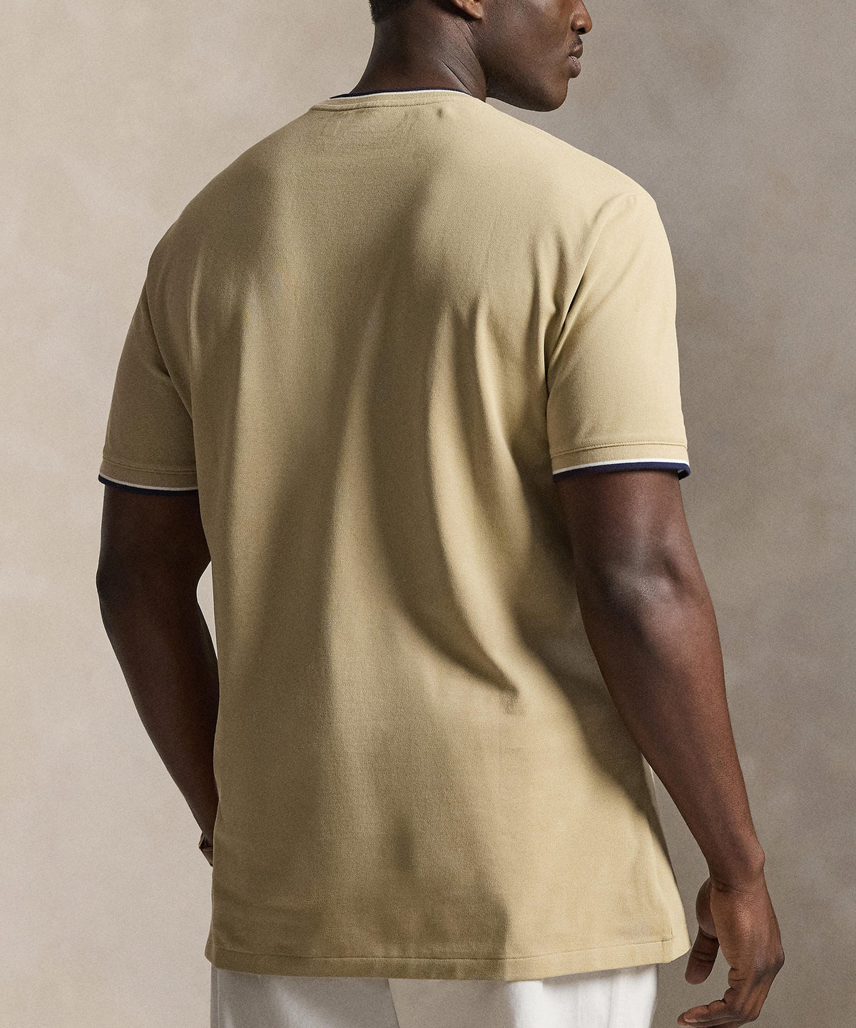 Polo Ralph Lauren Short Sleeve Stretch Mesh Ringer Crew T-Shirt, Men's Big & Tall