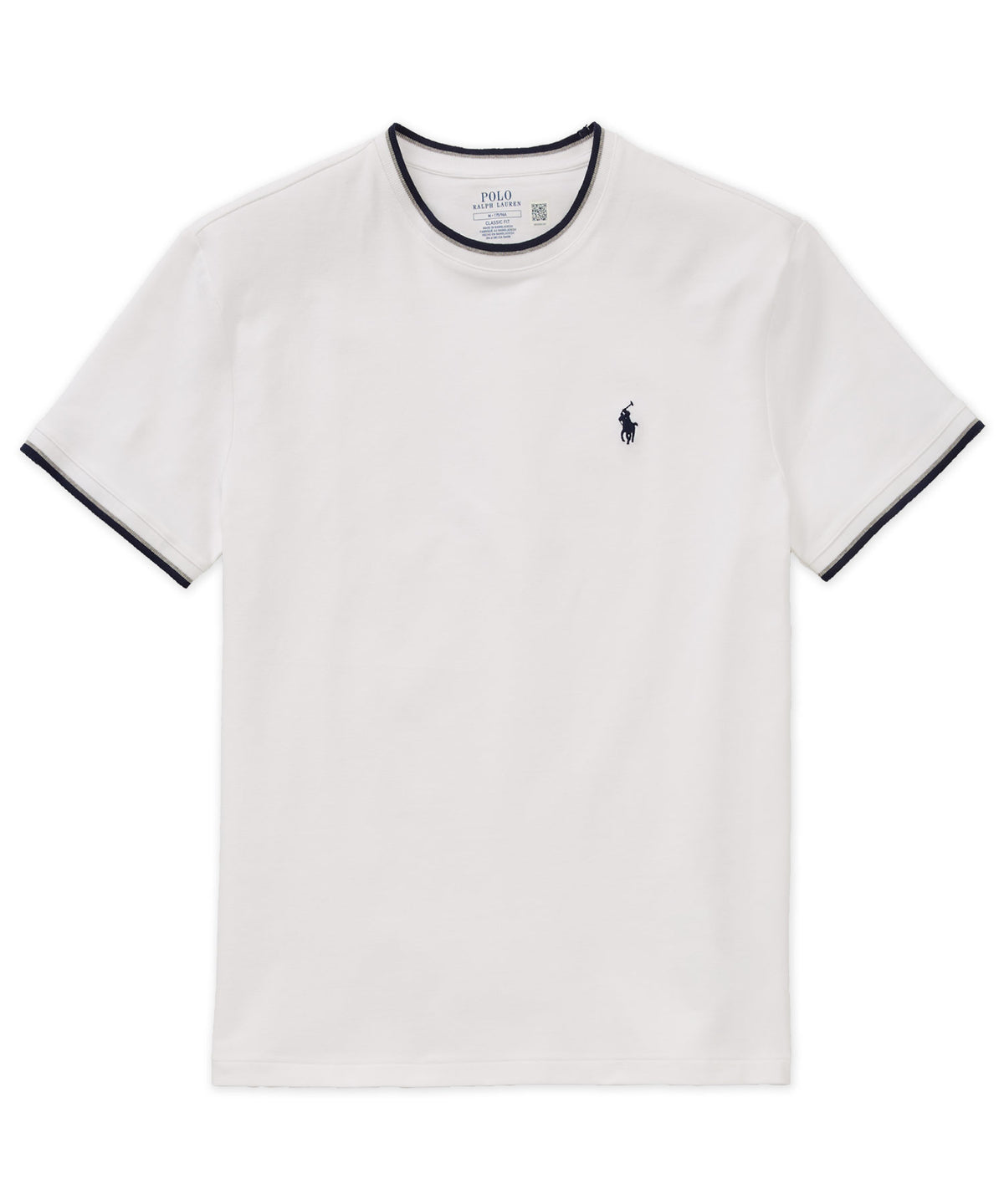 Polo Ralph Lauren Short Sleeve Stretch Mesh Ringer Crew T-Shirt, Men's Big & Tall