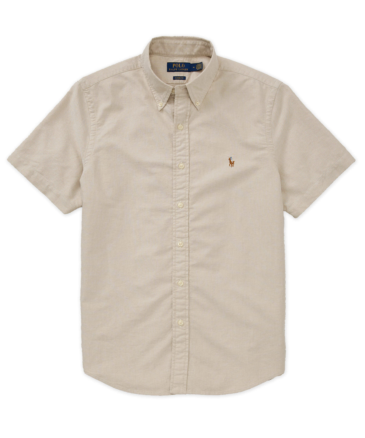 Polo Ralph Lauren Short Sleeve Solid Oxford Sport Shirt, Men's Big & Tall