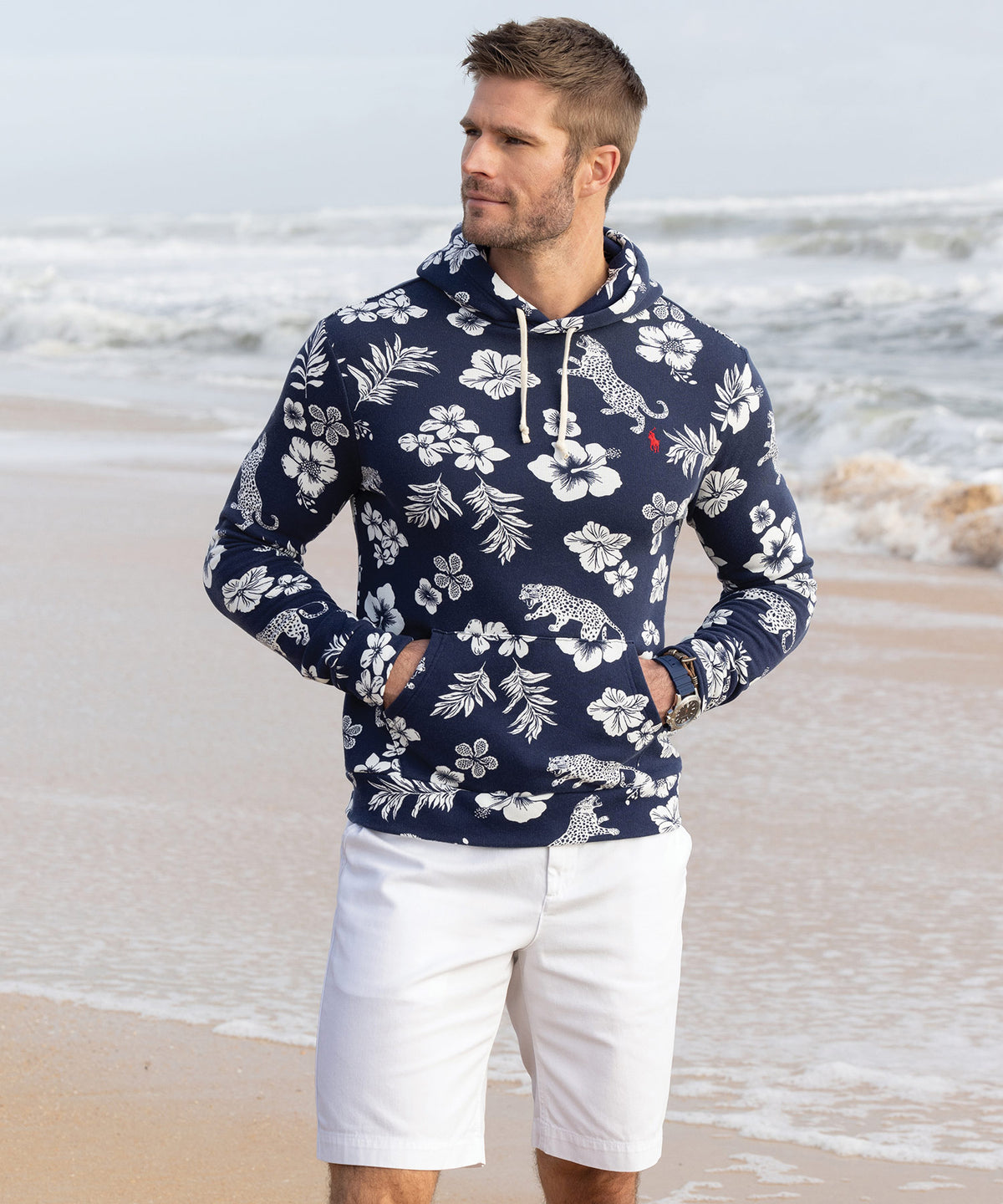 Polo Ralph Lauren Island Terry Hoodie, Men's Big & Tall