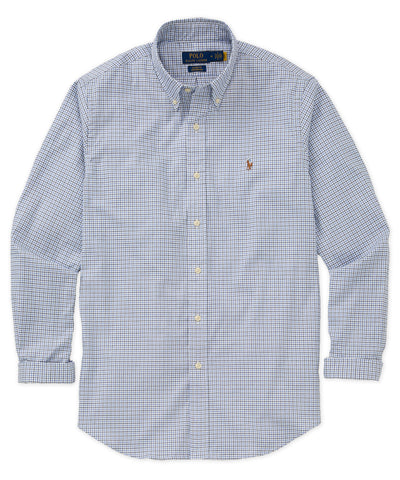 Polo Ralph Lauren Long Sleeve Performance Oxford Sport Shirt, Men's Big & Tall