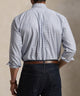 Polo Ralph Lauren Long Sleeve Performance Oxford Sport Shirt - White/Blue Multi